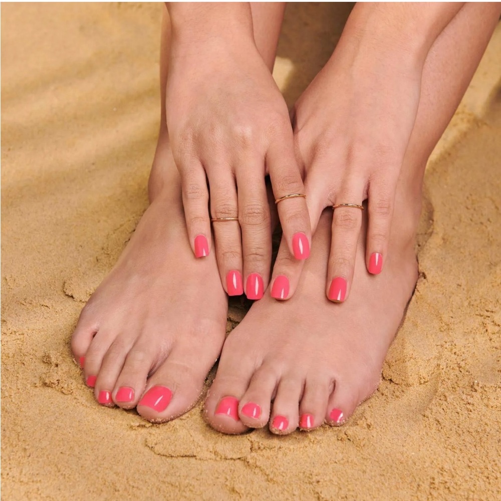 *Retired* Color Street: Watermelon Session (Pedicure) | Bright Pink Summer Neon - Picture 6 of 10